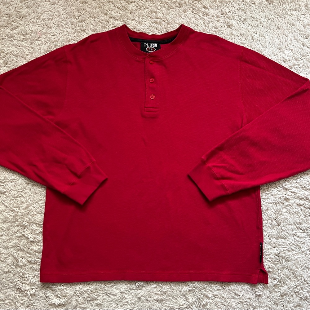 Vintage Plugg Thermal Henley